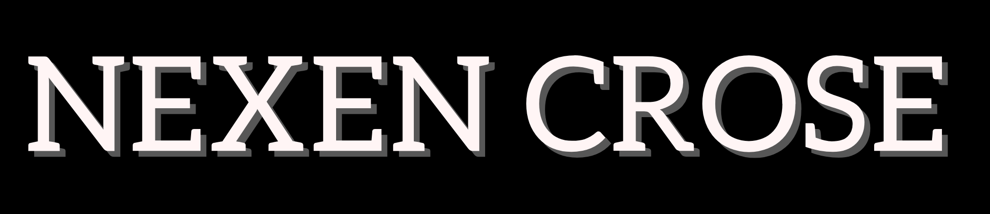 white logo for Nexen Crose